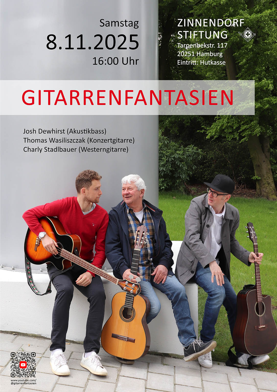Konzert im Haus Zinnendorf – „Gitarrenfantasien“