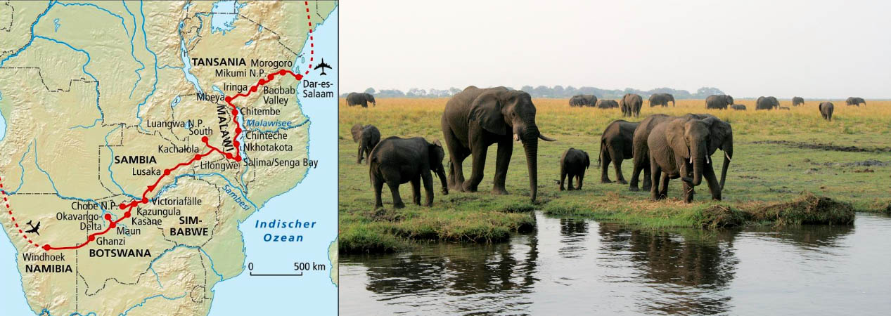 Lichtbildervortrag – Eine Expeditionsreise quer durch Afrika